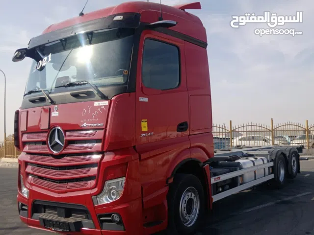 سنجل شاصي مرسيدس اكتروس  MP5  قياس 2545 موديل 2021 المانية حرة نخب