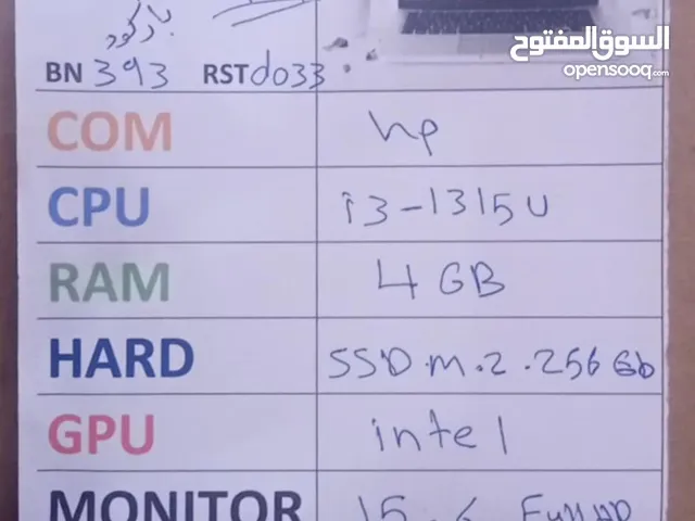 لابتوب وندوز hp
