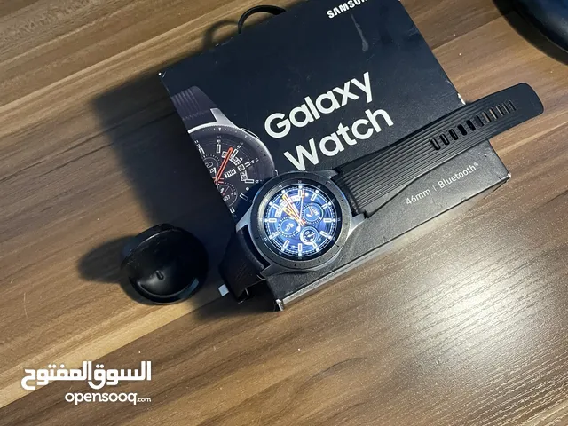 Galaxy watch 46 mm (حالة ممتازة)