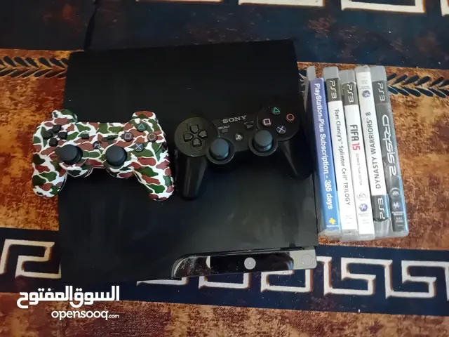 جهاز بليستيشن 3مستعمل تلاته أشهر فقط شبه جديد