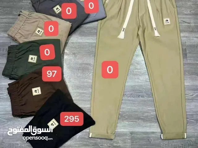 بجامه لبسه بنطرون الكتان رجالي الترند صيني درجه اولى فول ليكرا ناعم ومريح وبارد في الصيف