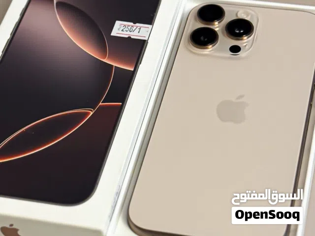 Apple iPhone 16 Pro Max 256 GB in Benghazi
