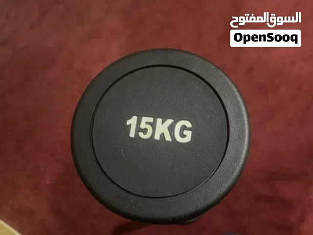 - بار متعرج وزن 15 كيلو -  Curl bar 15 kilo