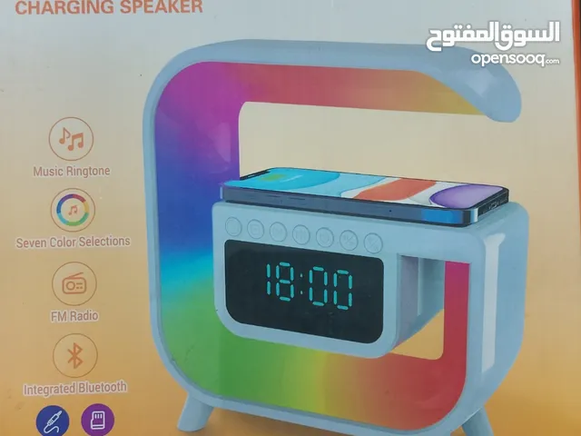 مكبر صوت بلوتوث ذكي مع شحن لاسلكي وإضاءة LED - G30