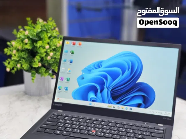 LENOVO X1 CARBON  INTEL CORE I7 PROCESSOR 6TH GENERATION 8GB RAM  256GB SSD WINDOWS 11 PRO