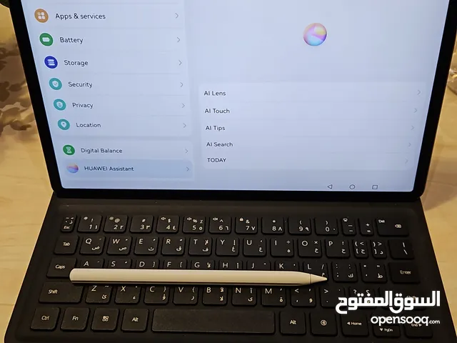 تابلت هواوي 11.5s شبه جديد مع الملحقات