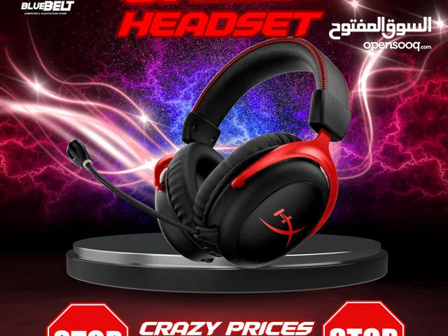 HyperX Cloud II Wireless - Gaming Headset سماعة هايبر اكس كلاود 2 وايرليس تعمل على بلايستيشن
