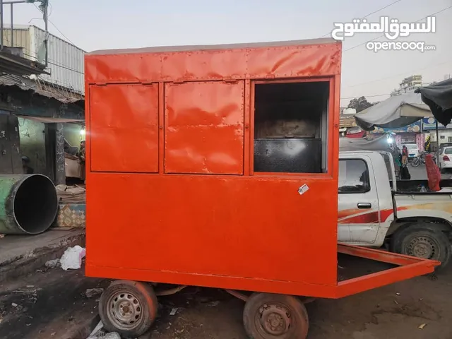 عربه متنقلة تصلح بوفية شبس وفلافل او اي نشاط مثل بقاله او مغسلة قات