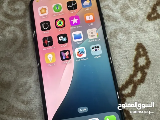 ايفون xs max ذاكرة 256 جيجا لون اسود بسعرر مميز