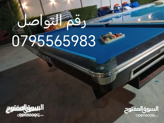 فك نقل تركيب جميع انواع طاولات البلياردو والسنوكر