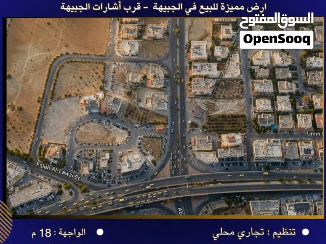 Commercial Land for Sale in Amman Jubaiha