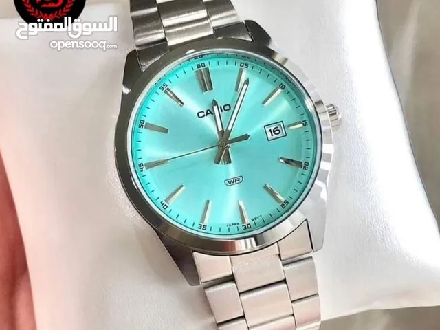 ساعة كاسيو الأصلية 100%  تيفاني الأكثر طلباً بسعر مميز جدا/  Casio original new luxury watch