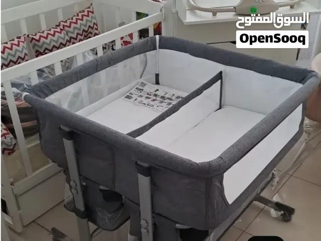 تخت توأم تخت توام المنيوم امريكي مع عجلات عده ارتفاعات قماش ممتاز ومتين