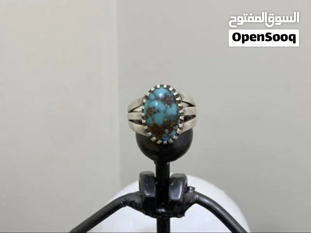 لأسرع متصل فيروز نيشابوري مقاس 17 السعر 8دينار فضة بحرينية