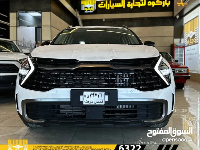 كيا سبورتج فئة لارج دفع رباعي موديل 2025 شركة باركود لتجارة السيارات