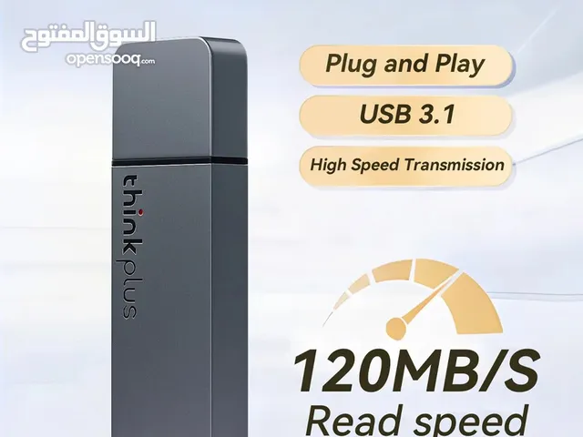 فلاشات Lenovo ThinkPlus TU100 - USB 3.1 (Gen 1) - سعة 128 جيجا