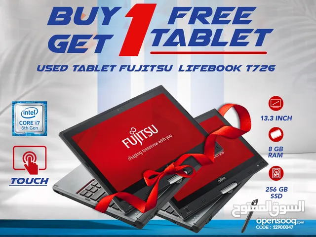 USED TABLET FUJITSU   LIFEBOOK  T726  CI7  6TH GEN