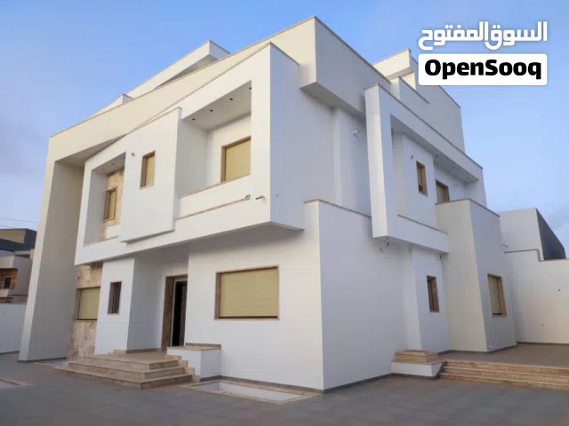 فيلا للبيع في تاجوراء بئر الاسطى ميلاد قريب من اربع شوارع الكهرباء .
