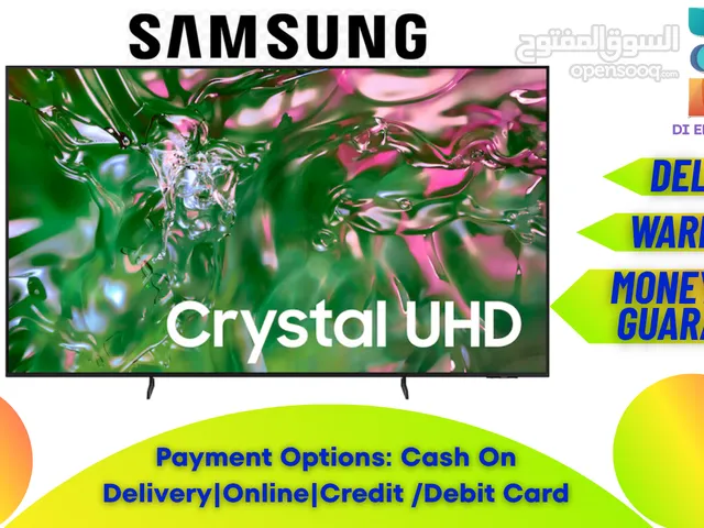 Samsung 85 Smart 4k Ultra HD Crystal LED Tv - 85DU6950 - Delivery All Over UAE
