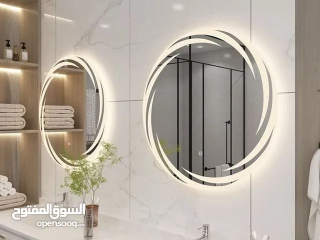 تفصيل مرايا وزجاج جميع الاحجام والاشكال شطف و فرز و برم