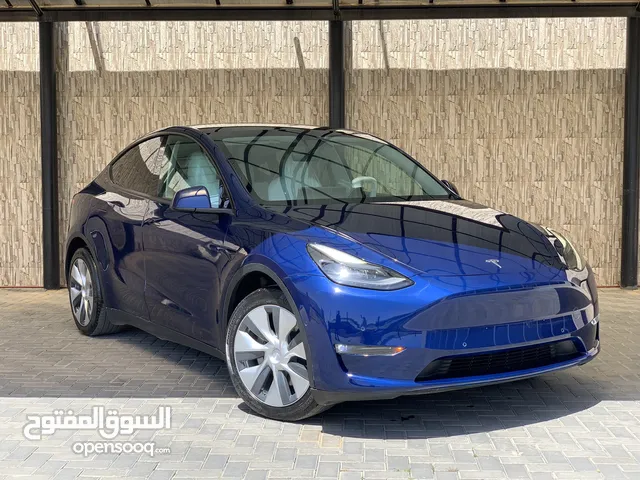 Tesla model Y 2022 long range dual motor فحص كامل 7جيد بسعر مميز شامل باسمك