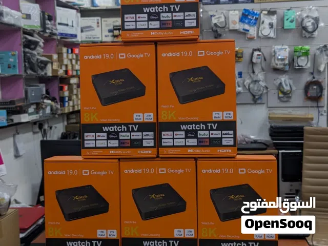 8K Smart TV Box With Android 19 & Dual Band WiFi Watch Free All Live Sports, News & Movies