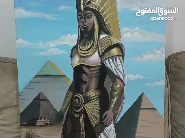 لوحه فنيه مصريه للحضاره المصريه للبيع&Egyptian artwork depicting ancient Egyptian civilization for s