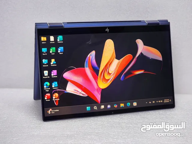 HP DRAGON FLY 8TH GENERATION QUAD-CORE TOUCHSCREEN AND X360 ULTRA SLIM LAPTOP AND BLUE COLOR