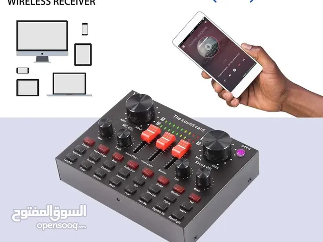 Live Sound Card,Mixer Recording Sound Card witn Multiple Funny Sound Effect,USB Audio Interface Inte