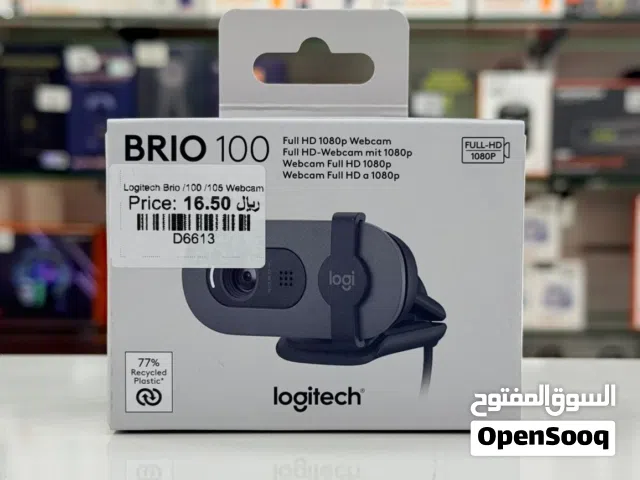 Brand New Logitech Brio 100 in Oman  2MP sensor  1 Year Warranty