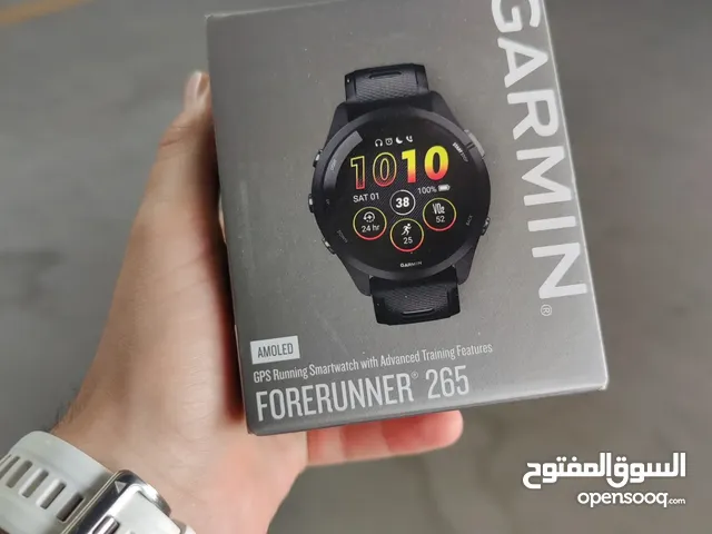 Garmin Athelete Forerunner 265 smartwatch ساعة جرمن الذكية فورينير 265