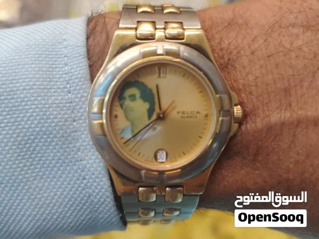 ساعة سويسرية أصلية من ماركة Felca موديل 721.031 – كوارتز (بطارية) تصميم أنيق ثنائي اللون ذهبي / فضي