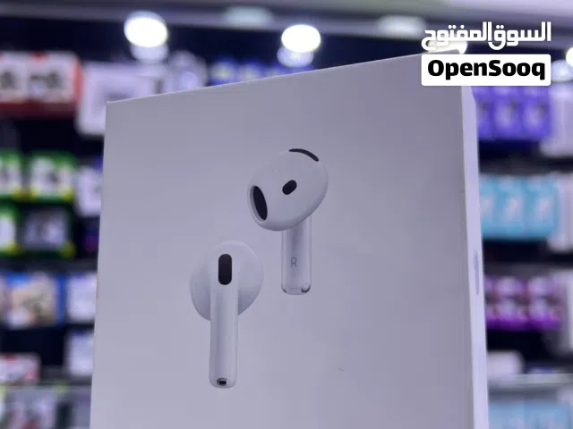 Apple AirPods 4 NC ( active noise, cancellation) ابل ايربودز 4 مع خاصية عزل الضوضاء المحيطة فقط