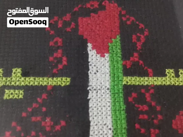 برواز خارطة فلسطين بتطريز يدوي فلاحي