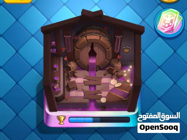 حساب كلاش رويال مصنف وقوي جداً مستوى 63 تقدر تحطه بايميلك كل تفاصيل الحساب بالوصف