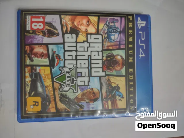Grand Theft Auto V: Premium للبيع دسكت بلايستيشن4 تركب على بلايستيشن5