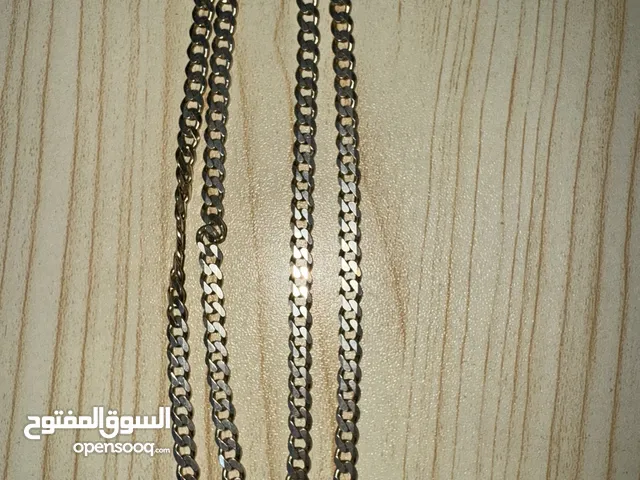 سلسلة قلادة فضة رجالي