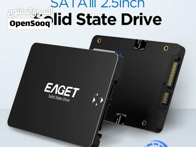 تخزين SSD EAGET S205 – 480GB SATA III جديد هيلث 100% ومتوفر توصيل بدينارين لجميع المحافظات