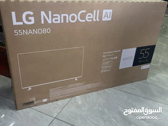 شاشه ال جي 55 سمارت NANO CEL باحدث اصدار