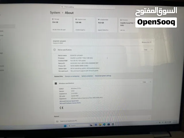 لابتوب ديل وارد امريكا