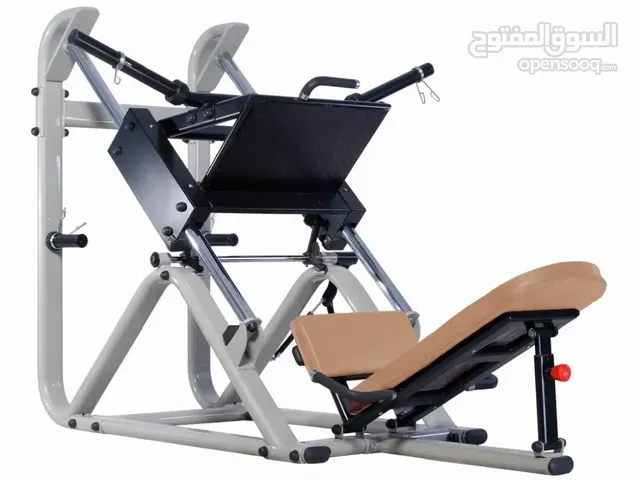 آلة تمرين الساقين بزاوية 45 لتقوية عضلات الأرجل Leg Press Gym Fitness Equipment , Hack Squat Machine