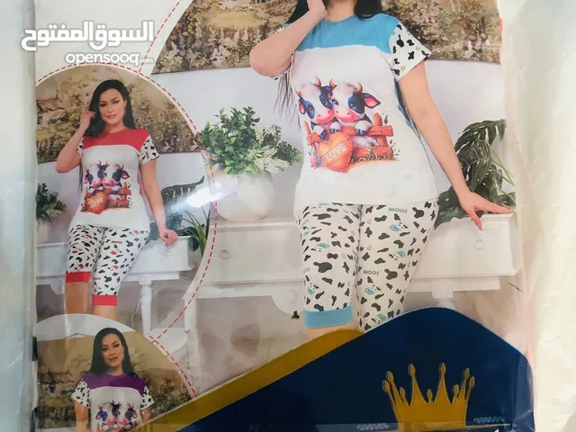 بيجامه برمودا الوان مختلفه مقاسات مختلفه اشكال مختلفه