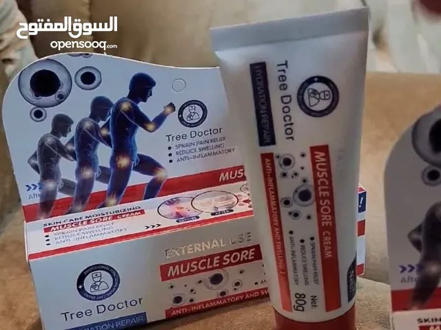 كريم Tree Doctor لآلام العضلات – 80غ تخفيف آلام العضلات والمفاصل بسرعة.تقليل الالتهابات والتورم