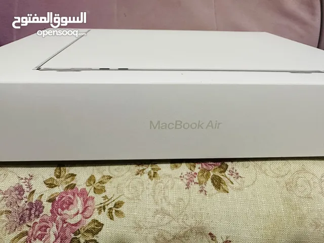 ‏Mac book Air M2 جديد لم يستخدم ولم يتم فتح الكرتون واضح بالصور