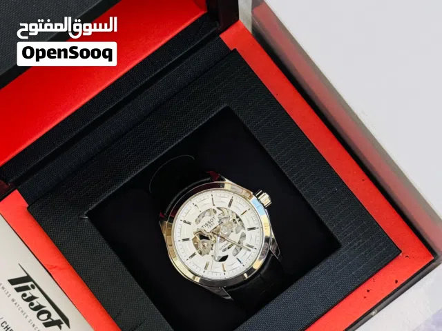 TISSOT NEW MODEL LEATHER WATCH AUTOMATIC /تيسوت نيو موديل ساعة جلدية أوتوماتيكي
