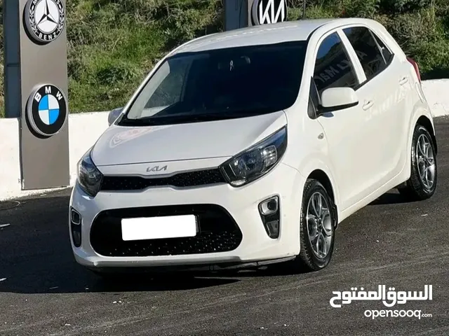 كيا بيكانتو موديل 2022 فحص ممتاز - ترخيص تامين ساري سعر حرق كاش او بدل على سيارة هايبرد حديث