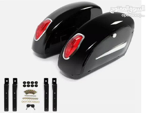 Saddle Bags of Hard Plastic for Harley Davidson Sportster