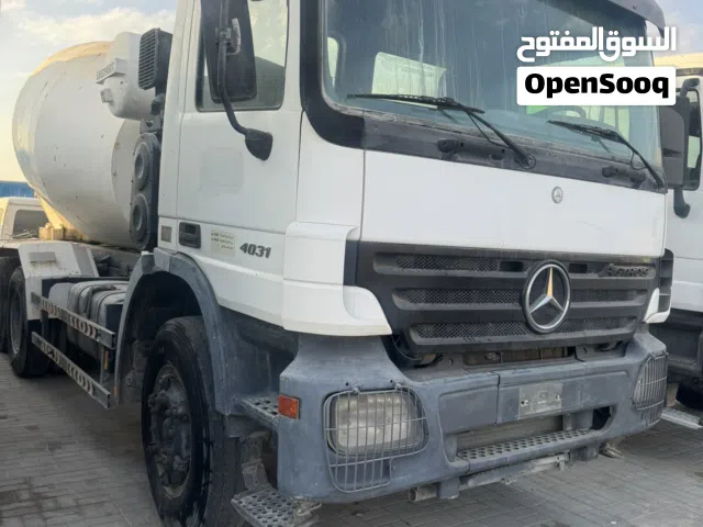مارسدس اكتروس 4031 خلاط خرسانه بحاله جيده خليجي موديل 2006