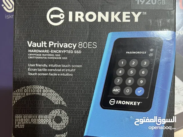 هارد ديسك قابل للشفير لحماية بياناتك وعملاتك الرقمية الاول عالميا ironkey vault privacy