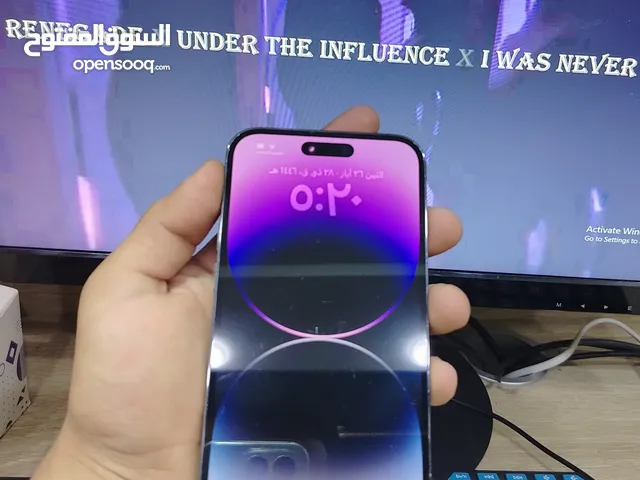 Ip : 14 pro max للبيع بحاله الوكاله نضيفه و مش مفتوح ولا مغير